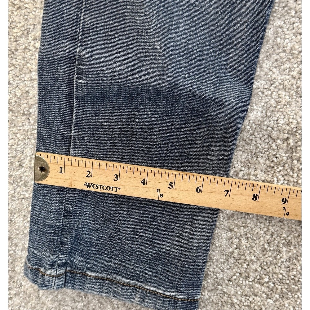Buffalo Men's Denim Blue Slim Fit Distressed Jeans Size 36X32 Bronco Fit Dark - Picture 3 of 10